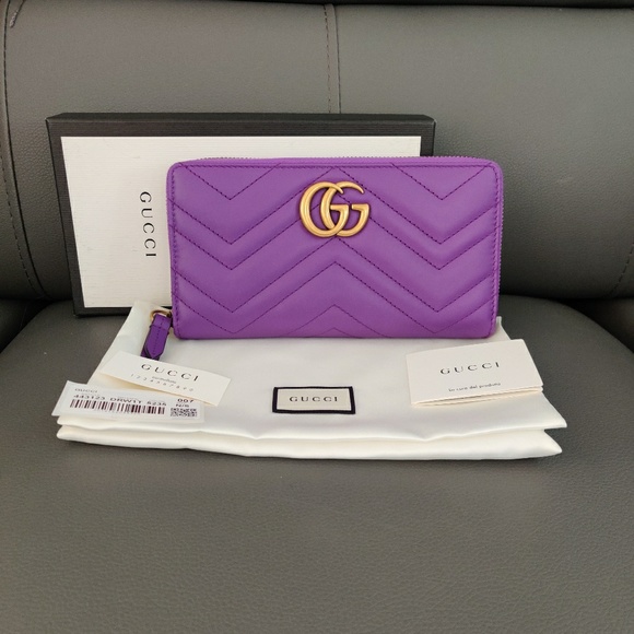 SOLD‼️AUTHENTIC RARE GUCCI GG MARMONT WALLET - Picture 2 of 7